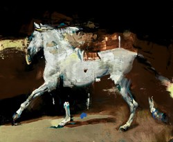 Arabian VI by Christian Hook - Paper Edition sized 17x14 inches. Available from Whitewall Galleries